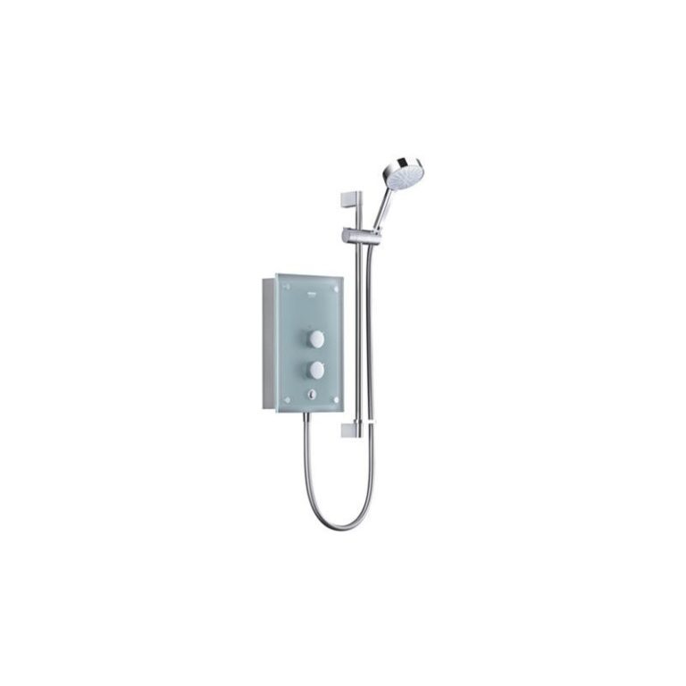 Mira Azora Electric Shower Kw Frosted Glass