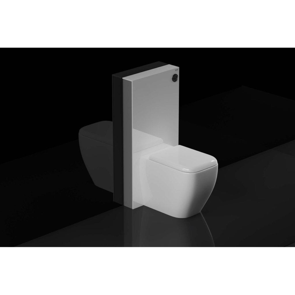 Rak Obelisk Cistern Cabinet For Back To Wall Pan White