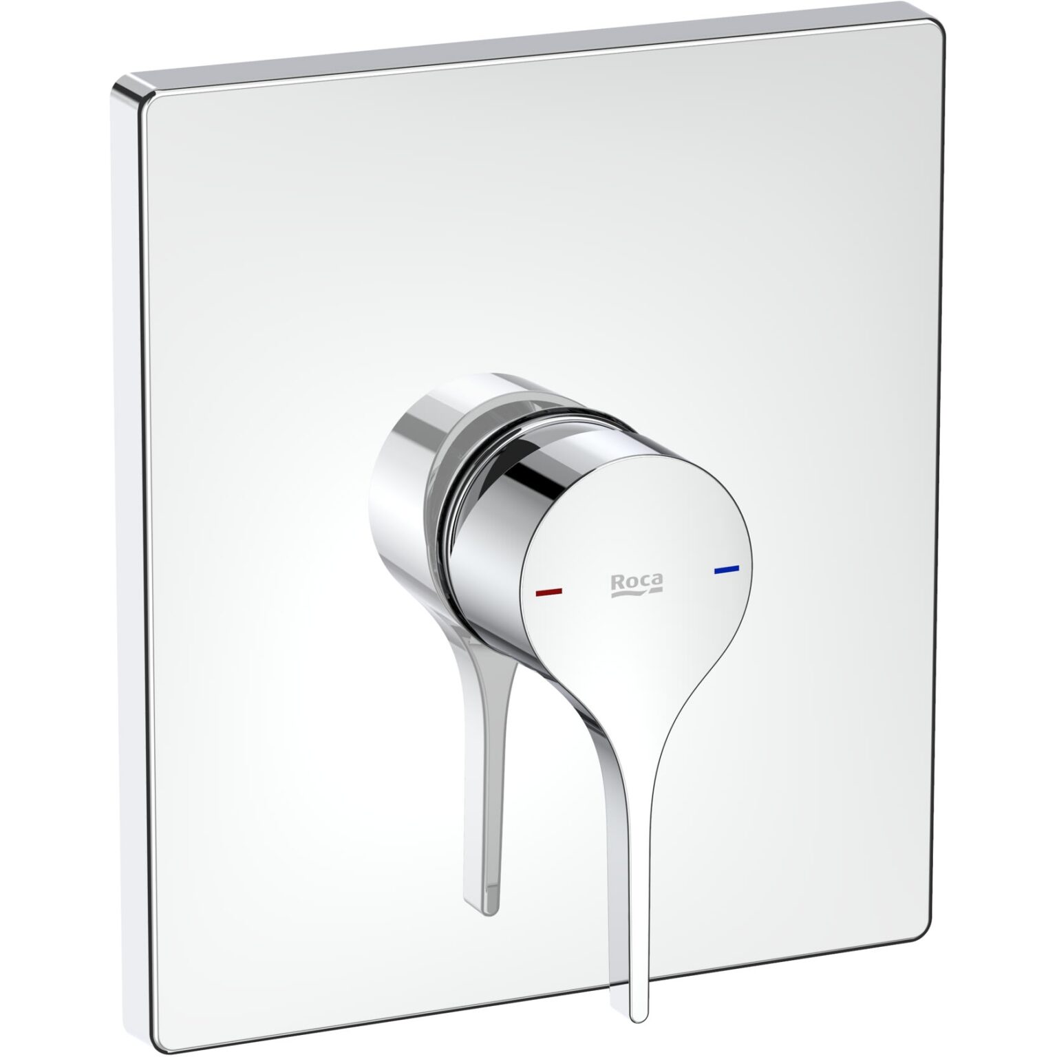 Roca Insignia Built In Shower Mixer Outlet Chrome