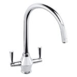 Abode Matrix 1.5 Bowl LHMB Undermount Steel Sink & Astral Tap Pack