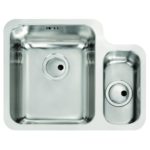 Abode Matrix 1.5 Bowl LHMB Undermount Steel Sink & Specto Tap Pack