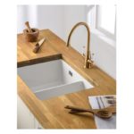 Abode Astbury Monobloc Kitchen Mixer Tap Forged Brass