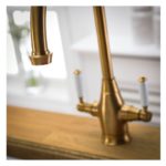 Abode Astbury Monobloc Kitchen Mixer Tap Forged Brass