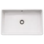 Abode Provincial Large 1 Bowl Undermount Sink White