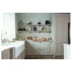 Abode Provincial Large 2 Bowl Undermount Sink White