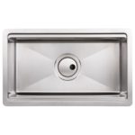 Abode Studio 1 Bowl Undermount Sink & Accessories Steel