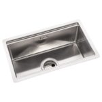 Abode Studio 1 Bowl Undermount Sink & Accessories Steel