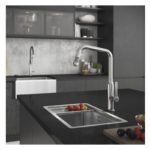 Abode Studio 1 Bowl Undermount Sink & Accessories Steel