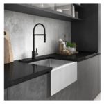 Abode Belfast 1 Bowl Undermount Sink Stainless Steel