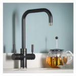 Abode Prostyle 3 IN 1 Quad Spout Kitchen Tap Matt Black