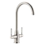 Abode ProTrad 3 IN 1 Monobloc Kitchen Tap Brushed Nickel