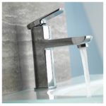 Aqualisa Downtown Basin Mixer Tap Small Chrome