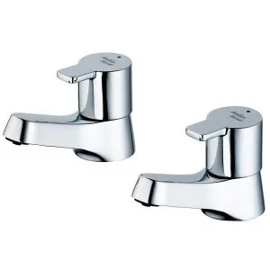 Armitage Shanks Sandringham 21 Basin Pillar Taps B3304