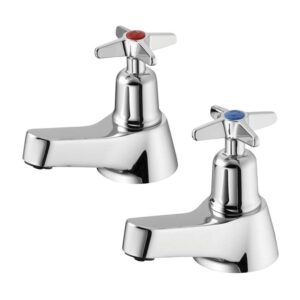 Armitage Shanks Sandringham 21 Cross Head Bath Pillar Taps