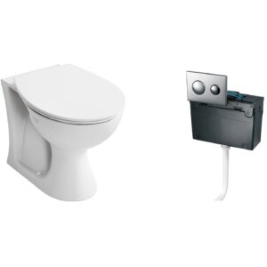 Armitage Shanks Sandringham 21 Back To Wall Toilet Pack