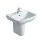 Armitage Shanks Portman 21 550mm 1 Hole Basin & Semi Pedestal