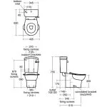 Armitage Shanks Contour 21 Splash Schools Cistern S3261