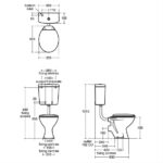 Armitage Shanks Sandringham 21 Low Level WC Pan S3510