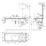 Armitage Shanks P Trap for Slop Hopper S3584