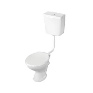 Armitage Shanks Sandringham 21 Low Level Toilet, Push Button Cistern