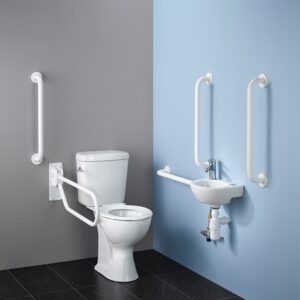 Armitage Shanks Monaco Doc M Pack with Thermostatic Valve & White Rails