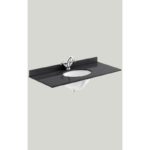 Bayswater 1000mm Single Bowl 1 Hole Black Marble Top