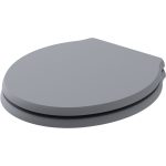 Bayswater Plummett Grey Porchester Traditional Toilet Seat