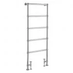 Bayswater Juliet Floor Mounted Towel Rail 1549 x 598 x 130mm