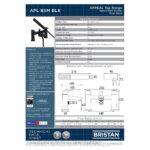 Bristan Appeal Bath Shower Mixer Tap Matt Black