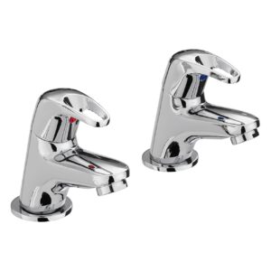 Bristan Cadet Bath Taps Chrome