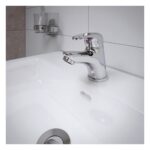 Bristan Cadet Basin Mixer Tap with Clicker Waste Chrome