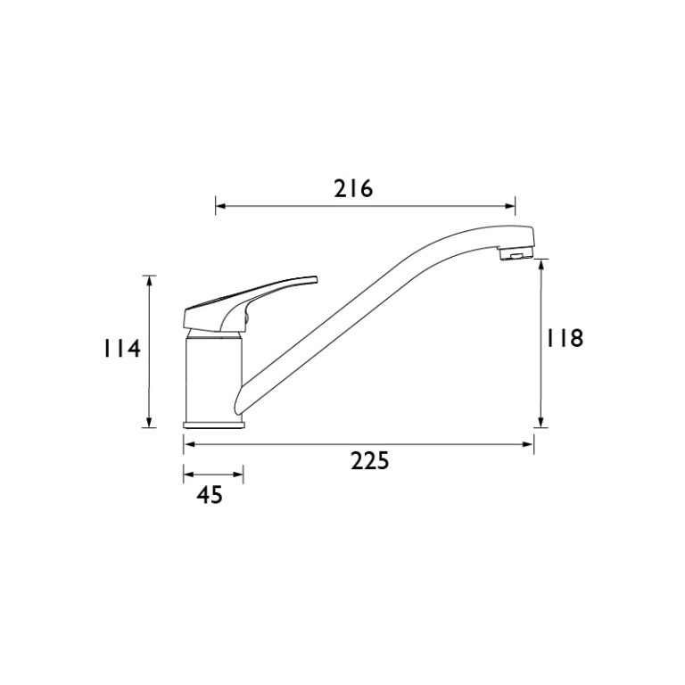 Bristan Cello Sink Mixer Tap