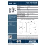 Bristan Design Utility Lever Bath Taps