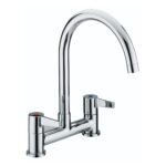 Bristan Design Utility Lever Deck Sink Mixer Tap