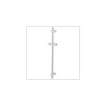 Bristan EVO Riser Rail with Adjustable Brackets White/Chrome