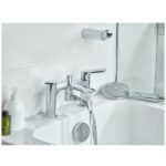 Bristan Frammento Bath Shower Mixer Tap Chrome