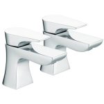 Bristan Hourglass Basin Taps Chrome