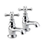 Bristan Colonial Basin Taps Chrome