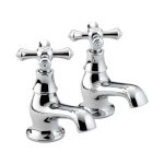 Bristan Colonial Bath Taps Chrome