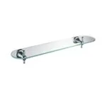 Bristan 1901 Glass Shelf Brass Chrome