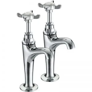 Bristan 1901 High Neck Pillar Taps