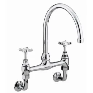 Bristan 1901 Wall Mounted Bridge Sink Mixer