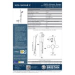 Bristan Onza Exposed Mini Valve Shower Pack Chrome