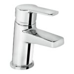 Bristan Pisa Chrome Basin Mixer Tap with Clicker Waste