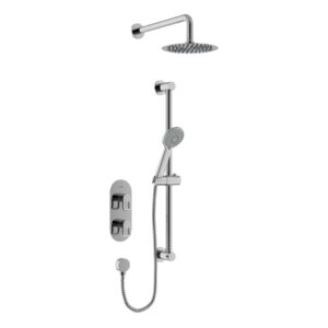 Bristan Saffron Concealed Dual Control Shower Pack Chrome