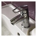 Bristan Smile Basin Mixer Tap with Clicker Waste