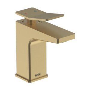 Bristan Tangram Mono Bath Filler Tap Brushed Brass