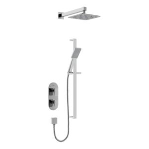 Bristan Tangram Concealed Dual Control Shower Pack Chrome