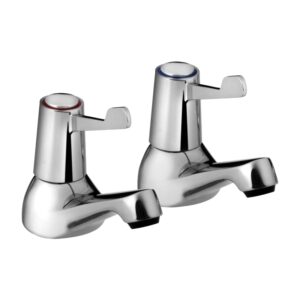 Bristan Lever Basin Taps with 3" (76mm) Levers