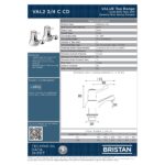 Bristan Lever Bath Taps with 3" (76mm) Levers